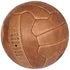 Vintage Soccer Ball, Antique Leather Football Size 5, Light Brown