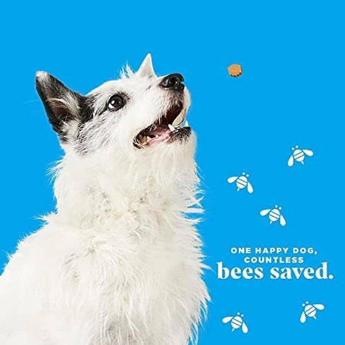Hive Dog Training Treats 2 Pack — Healthy, Non-GMO, Natural Peanut Butter Flavored, Grain Free Dog Treat