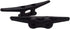Simplified Living 6" Black Dock Cleat | Weatherproof Cast Iron Tie Downs for Marine Pier or Nautical Décor