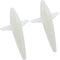 HOODANCOS 2pcs Offshore Saltwater Trolling Bird Teaser Lures, Glow-in-the-Dark Plane Shape Hard Baits