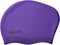 Sporti Silicone Swim Cap for Long Hair Unisex Adult Protection Bathing Cap with Anti-Slip Interior Grip