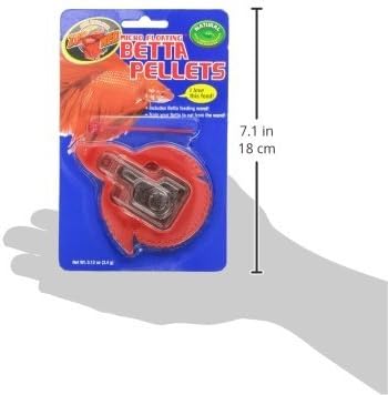 Zoo Med Laboratories AZMBP1 Betta Micro Pellet Food, 0.12-Ounce