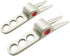 Jowxsx 2 Pcs Silver Golf Ball Fork, Pivot Divot Repair Tool, Compatible with Scotty Golf Divot Tools