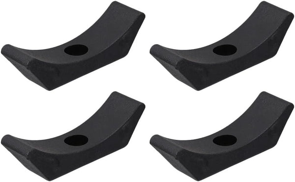 Yardwe Set of 4 Adjustable Dumbbell Storage Brackets - Efficient Organizer Rack for Weight Holder Stand, Durable Weight
