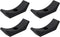 Yardwe Set of 4 Adjustable Dumbbell Storage Brackets - Efficient Organizer Rack for Weight Holder Stand, Durable Weight