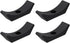 Yardwe Set of 4 Adjustable Dumbbell Storage Brackets - Efficient Organizer Rack for Weight Holder Stand, Durable Weight