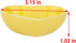 2 Pcs Cute Ceramic Hamster Food Bowl, Anti-Turning Food & Water Bowl for Hedgehog, Gerbil, Rat, Guinea Pig (Yellow &