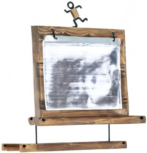 25 MK503A J JACKCUBE DESIGN Wood Marathon Medal and Race Bibs Display Hanger Holder Include Race Bibs Flip Pouches