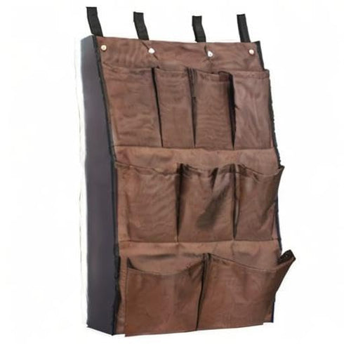 American Supply 9-Pocket Brown Cart Caddy Bag