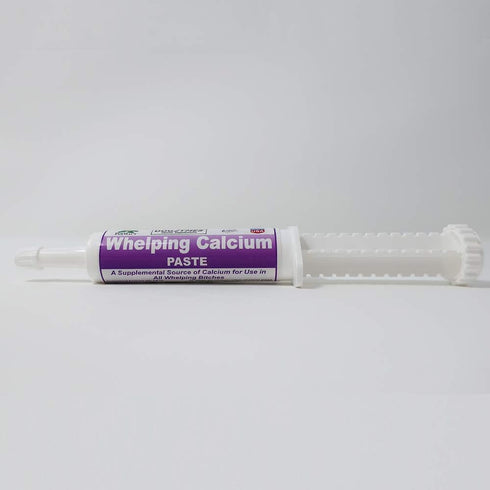 Canine Whelping Calcium Paste - Combines Calcium Propionate, Calcium Lactate, and Vitamin D3 for Better Absorption