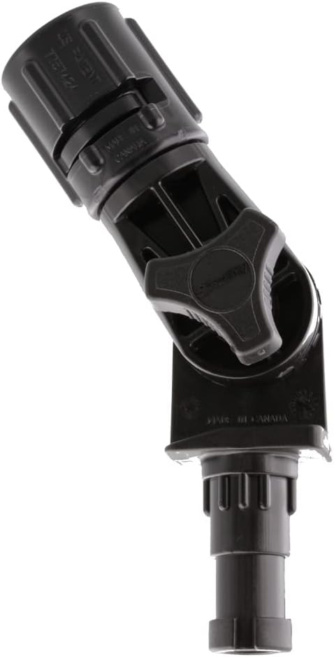 Scotty 0428 Gear Head Post Mount, Black