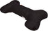 Black Old School Dog Toy Bone