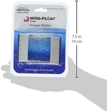 GULFSTREAM TROPICAL AQUAR Replacement Scrapers for The Large+ Mag-Float Scrape