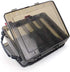 OriGlam Fishing Lure Tackle Box, Double Sided 10 Compartments Waterproof Organizer Case for Fishing