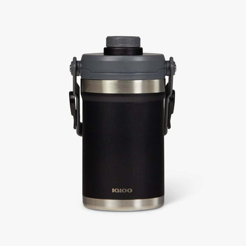 Igloo 1/2 Gallon Stainless Steel Sports Jug - Black 00031444