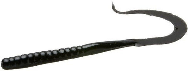 Zoom Bait Magnum II Worm - Pack of 20 (Black, 9-Inch)