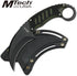 MTECH USA MT-665BG Neck Knife, 7.5-Inch Overall, Black/Green
