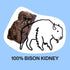 Spot & Tango Bison Bites Dog Snacks - Single Ingredient, 100% Bison Kidney - Freeze-Dried Treats - Grain & Gluten-Free - USA-Made - for Small, Medium, and Large Dogs