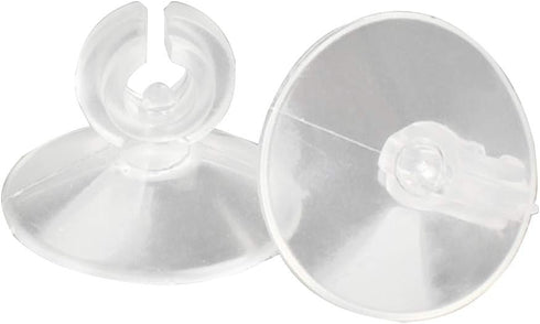 10 Pcs Aquarium Suction Cups, Reusable Clips with Ultra Strong Suction Force for Airline Tubing/Hose (Clear)