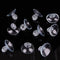 Transparent Aquarium Suction Cup Holders - 10 Pack for Fish Tank Tubing, Pumps, and Filters