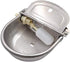 2 Pack Float Valve - Automatic Pet Water Dispenser, 1/2" Shut Off Waterer Bowl with Adjustable Arm for Horses, Cattle,