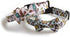 KUDES 2 Pack Adjustable Print Dog Collars with Bow Tie, Bells, and Charm Safety Buckle for Small/Medium/Large Dogs