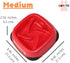 Slow Fedeer Pet Eater Bowl, Medium, Elegant Red Color