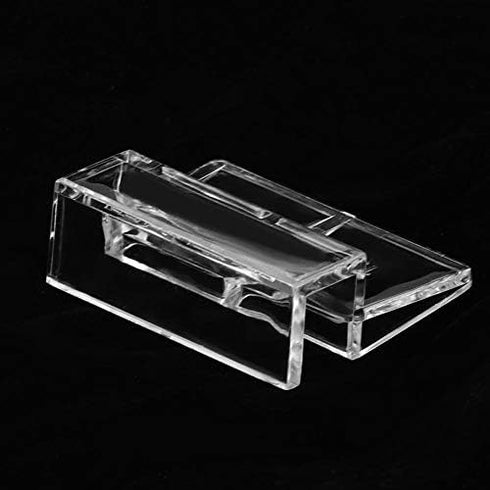 Pssopp Hffheer 20Pcs Aquarium Glass Cover Clip, Clear Acrylic Universal Lid Clips for Rimless Aquariums