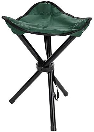 Dilwe Tripod, Camping Chair, Portable Folding Lightweight Stool for Outdoor Camping Fishing Picnic