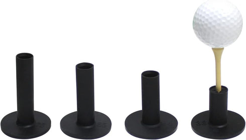 Scott Edward Golf Practice Tees 3/4/6 Pcs Packed Magnet Tee Rubber Tee for Indoor and Outdoor Driving Range and