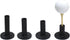 Scott Edward Golf Practice Tees 3/4/6 Pcs Packed Magnet Tee Rubber Tee for Indoor and Outdoor Driving Range and