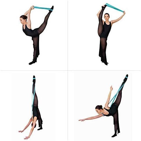 Zenmarkt Ballet Stretch Bands for Flexibility and Strength, Ideal Dance Equipment for Gymnastics, Cheerleading, Pilates