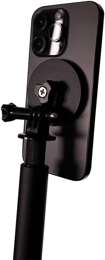 CTDWNT Golf Monopod Selfie Stick,Golf Swing Analyzer Phone Holder,Adjustable Tripod with Spike Stake Golf