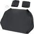 Golf Cart Front Seat Cover Staple On for Club Car PRE-2000 DS, Microfiber Leather Black