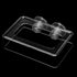 2PCS Acrylic Floating Fish Feeding Ring for Betta, Goldfish, Fish Feeding Ring for Aquarium Fish (L)