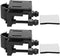 TOPINCN 2Pcs Aquarium Water Hose Holder Pipe Clamp Clip for Tube Dia Within 18mm