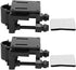 TOPINCN 2Pcs Aquarium Water Hose Holder Pipe Clamp Clip for Tube Dia Within 18mm