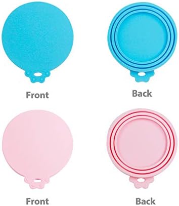 6 Packs Pet Food Can Lids, BPA-Free & Dishwasher Safe, Fits Most Standard Dog and Cat Cans