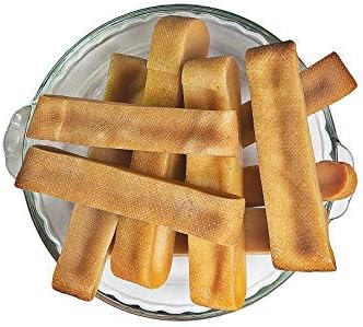 Yak Himalayan Dog Chews | Natural Long Lasting Chew Made from Yak and Cow Milk | Great for Aggressive Chewers, 5 Piece,