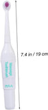 3 Set Totority Waterproof Electric Toothbrush for Pets Portable Travel Dog Toothbrush Rechargeable Battery and Soft