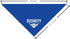 Security Dog Bandana, Blue Pet Scarf Accessories, Funny Cute Triangle Scarf for Small Medium Large Dogs, Gift