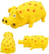 Squeaky Pig Dog Toys, 2 Pack Grunting Pig Toy That Oinks for Small Medium Large Dogs, Grunting Sound Play Dog Toy