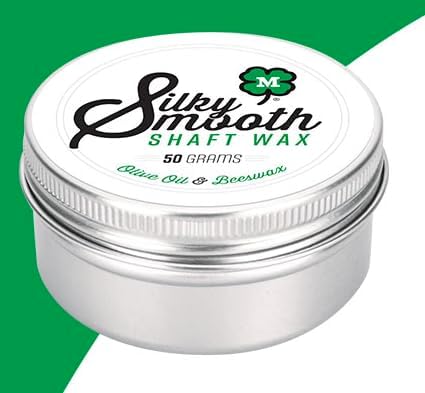 Silky Shaft Wax Special Micro-Protection Formula for Carom Billiards Pool Cue Care, 50gram by McDermott