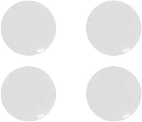 WLngtv 4 Pcs White Marathon Race Number Magnetic Race Bib Holders Running Fix