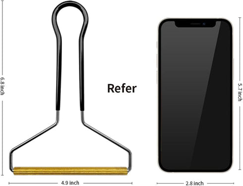 Simplified Pet Hair & Fur Remover, Efficient Tool for Removing Cat and Dog Hairs from Furniture