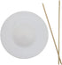 PEHHAH 28cm 350g Large Juggling Plate Heavy & Thick Spinning Plates with Wooden Sticks Professional for Performance