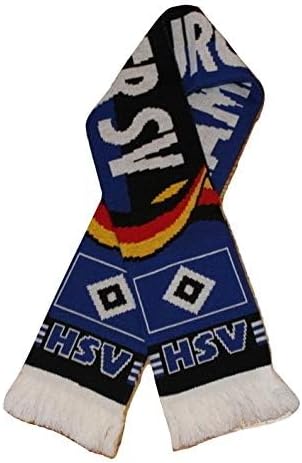 HSV Hamburg SV Soccer Fan Scarf, Premium Acrylic Knit