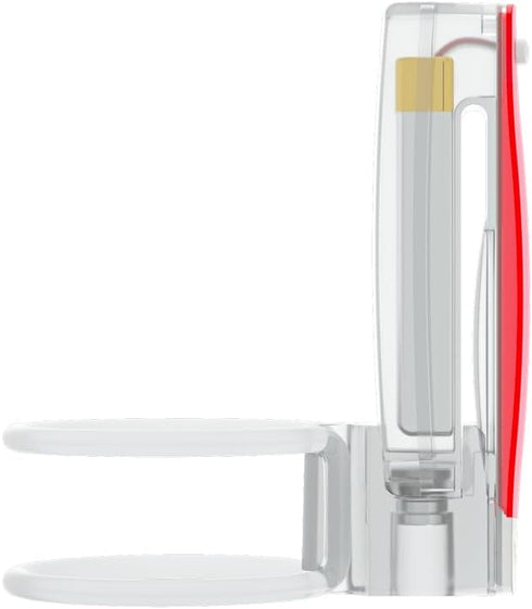 Knog Plus LED Bike Rear Light - USB Rechargeable, Waterproof, Ultralight, Mounts to Seat Post or Clips on Clothing