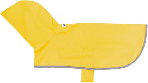 RC Pet Products Packable Dog Rain Poncho, Small, Sunshine