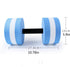 Floating dumbbells, water sports dumbbells,Set of 2 - For Water Aerobics(pink, red, blue, green) by MMCCHB